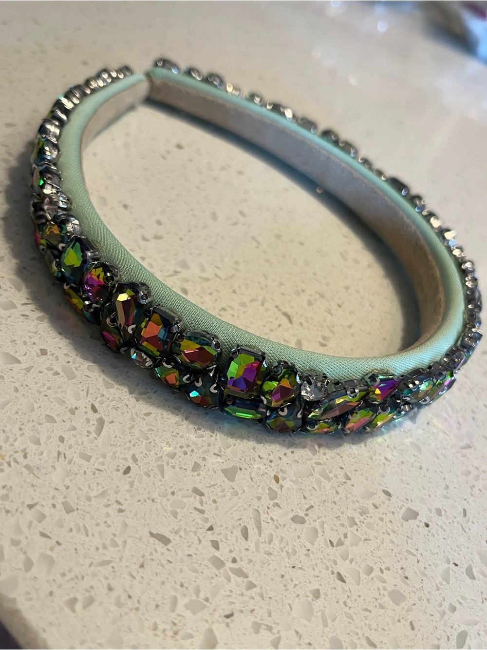 Gorgeous  multicolor rhinestones Headband